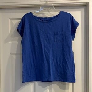 Talbots Royal Blue Short Sleeve Tee